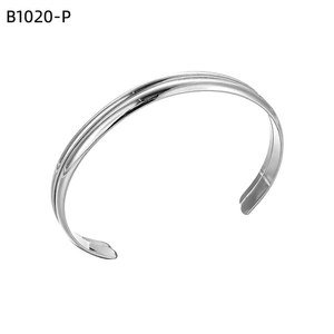 Amy Amy Fashion Cuff <b>Bracelet</b> <b>Silver</b> Plated Alloy Women's Classic <b>Bangle</b> Jewelry Gift China B1053 - Product Image 1