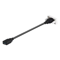 Module de panneau de prise de câble USB Seto 3.0, accessoires multimédias, pièces de télécommunication, prise de câble USB