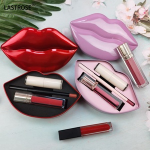 Kit Rossetto 3 in 1 Private Label con Rossetto Solido Opaco, Rossetto Liquido e Matita Labbra in Confezione Magnetica Rosa - Product Image 6