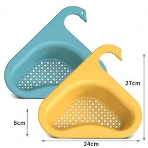 ตะแกรงกรองเศษอาหารอเนกประสงค์รูปหงส์สำหรับอ่างล้างจานในครัว - Product Image 5
