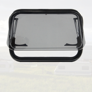 Fenêtre de camping-car réglable 900*900mm en aluminium à charnières avec occultant et <span class=keywords><strong>moustiquaire</strong></span> pour caravane, camping-car et motorhome - Product Image 1