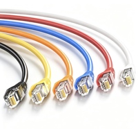 Cable LAN Cat5e de 0.25M, Económico, Directo de Fábrica, Opción de Cobre Puro/CCA, UTP RJ45, Cable de Red para Hogar Inteligente y Centro de Datos