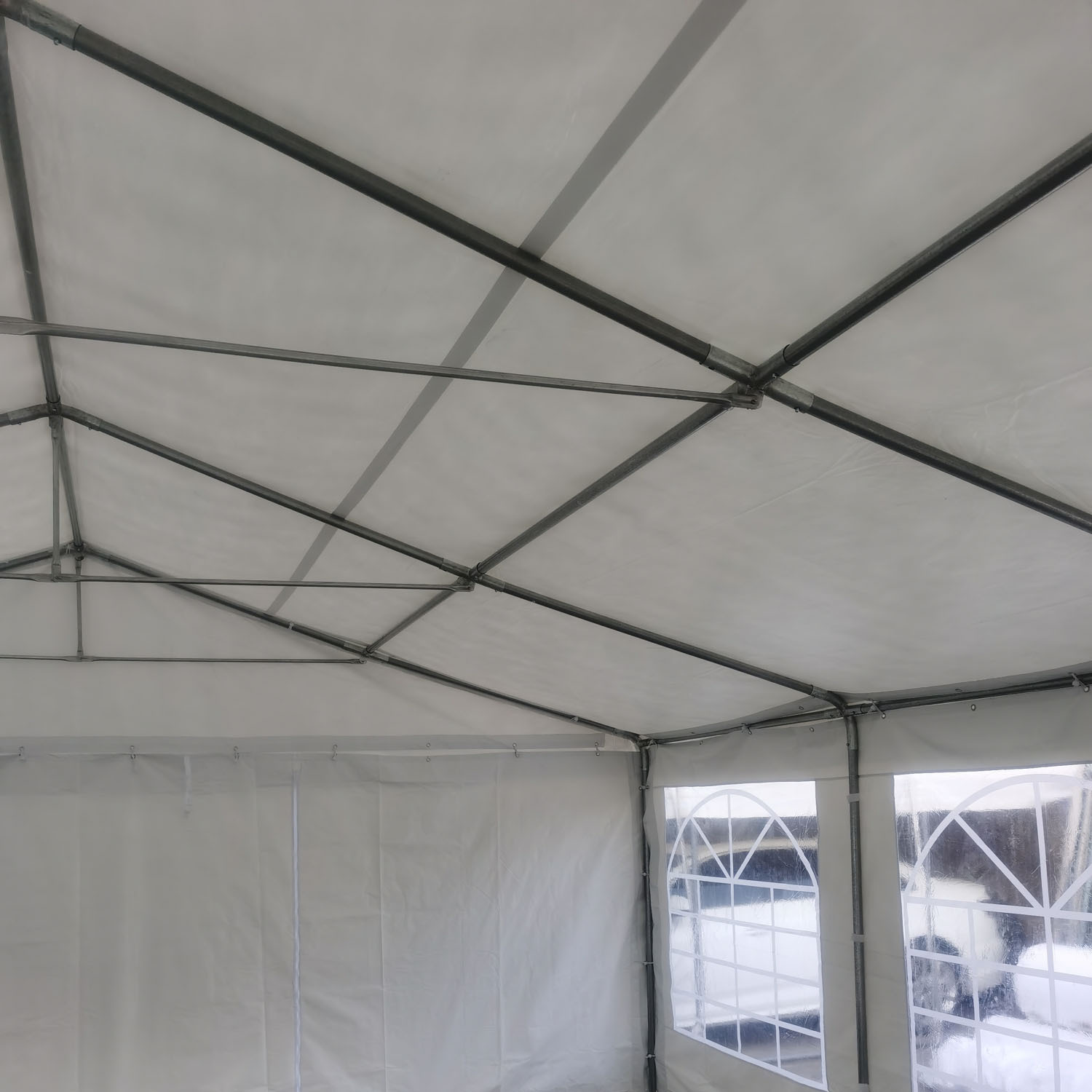Оптовая продажа, 20 'x 20' белый наружный навес из ПВХ, палатки для вечеринок