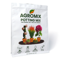 Sac d'emballage personnalisé pour engrais et semences, à fond plat, robuste, pour l'agriculture, pour la nutrition des plantes, sac à compost