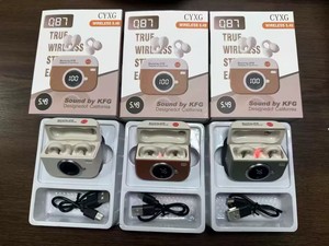 Écouteurs sans fil Q87 tws, version BT 5.4, qualité sonore HiFi, écouteurs sport stéréo avec micro pour Android et iOS - Product Image 6