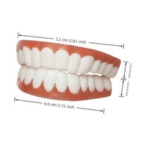 Nouvelles Facettes Dentaires Cosmétiques en Silicone 2026 avec Perles Thermofusibles – Dents Prothétiques Temporaires Réutilisables pour un Sourire Confiant