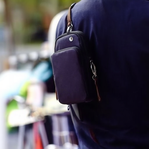 Sac à bandoulière portable en polyester OEM/ODM de 8 pouces avec fermeture éclair pour voyage, extérieur, travail, randonnée, sport, pochette pour téléphone - Product Image 2