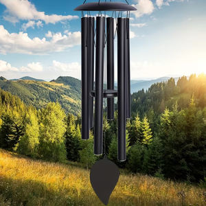 32-inch Aluminum Alloy 6-tube <strong>Wind</strong> <strong>Chimes</strong> For Indoor Decoration And Outdoor Garden Good Mood Gifts - Product Image 5