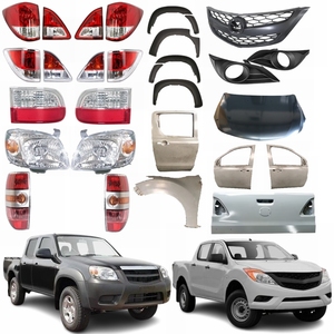 Pièces de rechange pour carrosserie extérieure de voiture neuves OEM, phare, feu arrière, pare-chocs avant, garde-boue, calandre pour <span class=keywords><strong>Mazda</strong></span> BT50 2008 20112012-2015 2018 - Product Image 1