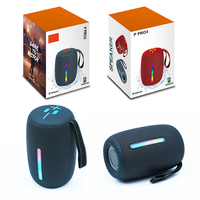 Ppro3 Hadiah Speaker Portabel Nirkabel 10W HIFI Bass Luar Ruangan Lampu RGB Kolom Suara Stereo Pemutar Musik untuk Pesta di Rumah Dengan FM