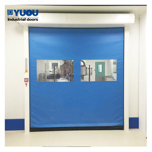 Công nghiệp cho phòng sạch vải tự động dây kéo nhựa PVC nhanh chóng diễn xuất nhanh chóng tăng tự sửa chữa tốc độ cao cuộn lên cửa - Product Image 5