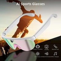 Lunettes de sport intelligentes AIMB-G5 pour le cyclisme en extérieur avec capture photo et vidéo par IA, traduction en temps réel et stabilisation intégrée