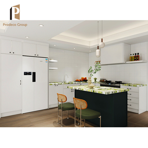 أثاث مطبخ حديث من الخشب الكلاسيكي في الولايات المتحدة الأمريكية بالكامل - Product Image 3