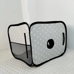 Taşınabilir Ev Seyahat Evcil Hayvan Kulübesi Katlanabilir Kedi Çevre Dostu Üflemeli Kurutma Odası Tüy Dökülmesini Önleyici Özellikli İnteraktif Kafes Kutu - Product Image 1