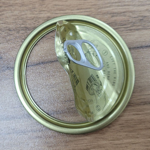 73mm 300 # tinplate Tfs EOE dễ dàng mở kết thúc trên bán cho thực phẩm đóng hộp tin có thể nắp - Product Image 5