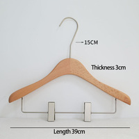 Expédition rapide Cintres en bois antidérapants personnalisables Sabitan Ng Amerikana Design gain de place Cintre polyvalent pour pantalons