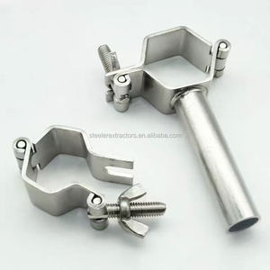 SS304 edelstahl sechseckige rohr halterung - Product Image 3