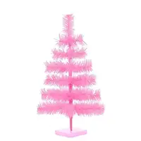 Amazon 24 дюймов нежное розовое дерево столешница центральный маленький розовый перо мишура ветка для свадьбы домашнего декора