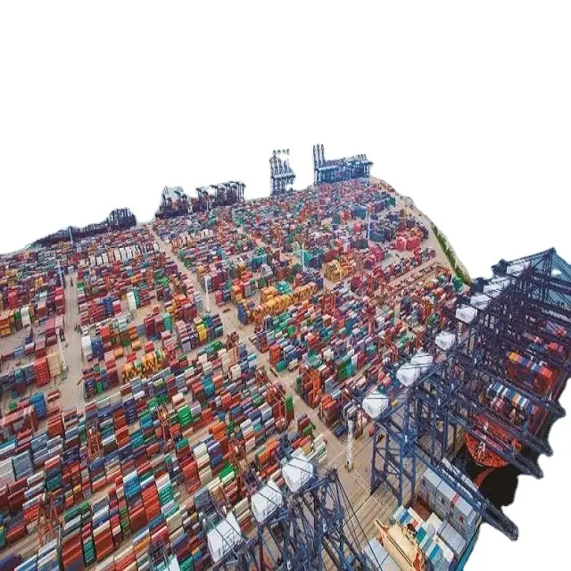 Günstige Seefracht Rate 40FT High Cube Günstigste gebrauchte Container Miete von China nach World Port Area Long Feet