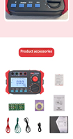 FUZRR FR3015E Insulation Resistance Tester - Digital Megohmmeter, 2500V Voltage Test, 1000V Range
