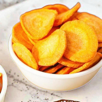 Texture dure croustillante et saine de carotte frite avec un emballage de boîte de grande saveur pour une collation portable pratique