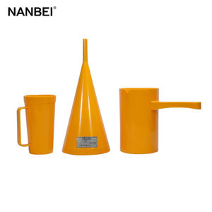 Viscosimètre d'entonnoir de marais de tasse d'acier inoxydable de viscosité de fluide de forage de mesure de laboratoire - Product Image 4