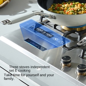 L7 Stainless Steel Three-Eye Natural Gas &amp; Liquefied Gas Embedded Large Panel Household Gas <strong>Stove</strong> - Product Image 3