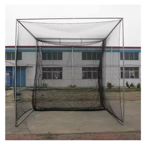 Red de entrenamiento para clubes escolares y deportes en el patio trasero, red de críquet resistente para práctica de bateo y lanzamiento, duradera - Product Image 2