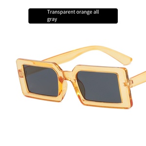 Lunettes de soleil rétro tendance, nouvelles lunettes de soleil rectangulaires pour la protection solaire en extérieur, à la mode - Product Image 5