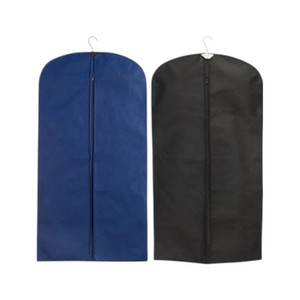 Housse de costume non tissée, housse anti-poussière pour vêtements, sac MOQ 100 pièces, accessoires de mode écologiques, sac en tissu chinois WORLD FABRIC, type de fermeture - Product Image 1