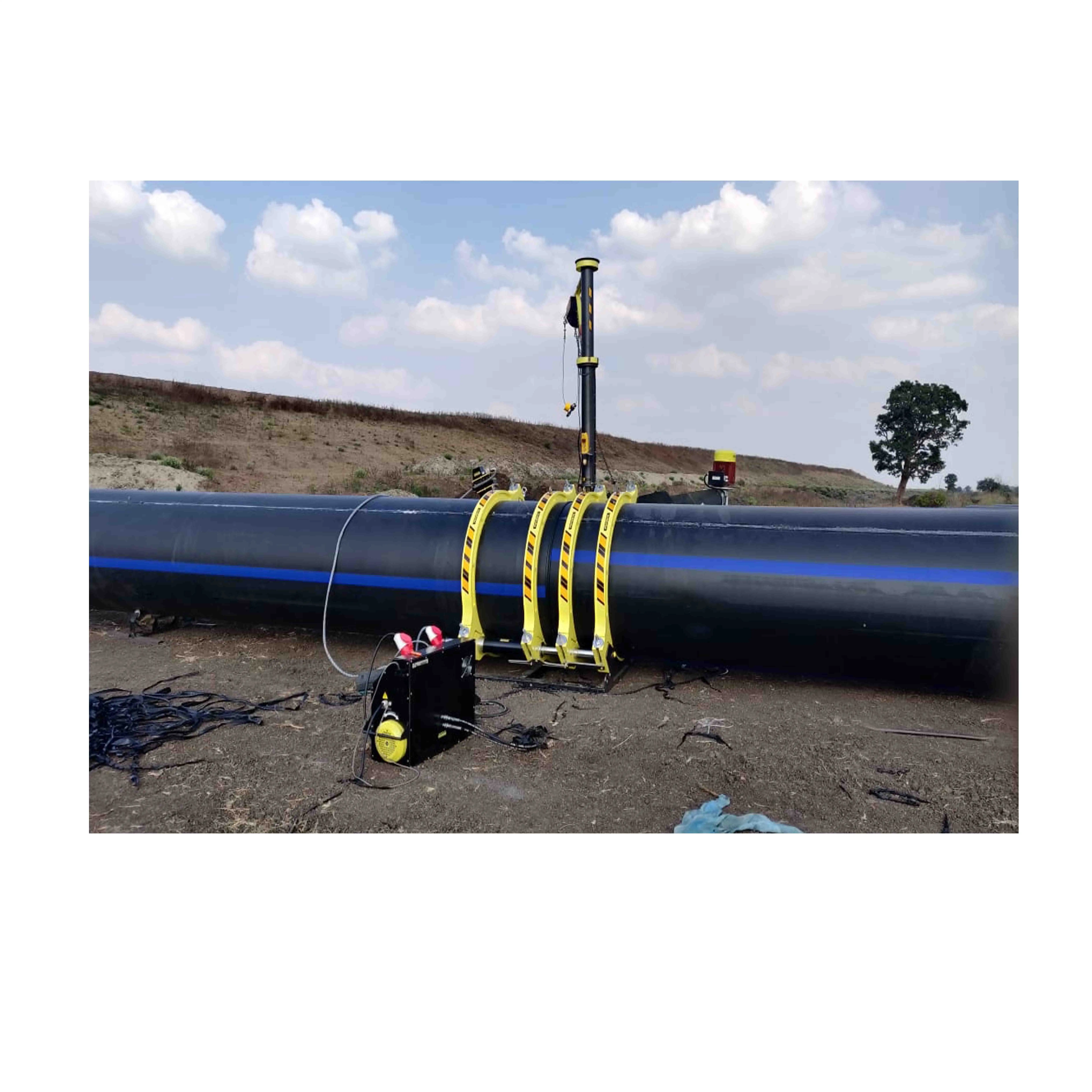 Reliance HDPE tubería de agua 4 6 10 12 pulgadas de diámetro 16 bar tubería de polietileno lista de precios por metro fabricantes