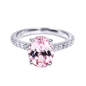 Bague de luxe en argent sterling 925 pour femme, zircon de laboratoire, pierre précieuse dorée, pour mariage, anniversaire, fête, plaqué rhodium, vente en gros - Product Image 1