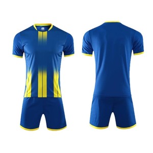 Ensemble de maillots de football, impression par sublimation, 180 g/m², évacuation de l'humidité, col rond, homme adulte, vêtements d'entraînement toutes saisons - Product Image 5