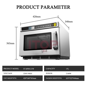 2100w <b>Commercial</b> <b>Microwave</b> Oven Stainless Steel Smart Micro-wave Ovens Multifulctional Oven Automatic Grill <b>Microwave</b> Oven Toast - Product Image 3