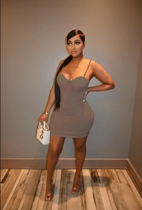 OUDINA personalizza LOGO abbigliamento Casual da donna bretelle scollate a vita alta senza maniche Mini <span class=keywords><strong>vestito</strong></span> <span class=keywords><strong>aderente</strong></span> - Product Image 6