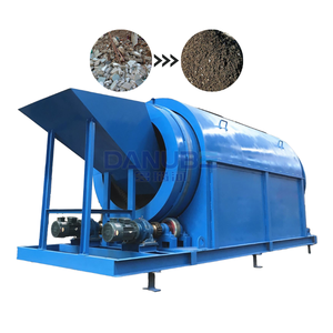 Máquinas de clasificación de residuos sólidos municipales Trommel Screen Machine Trommel Tambor rotatorio de alta calidad - Product Image 1