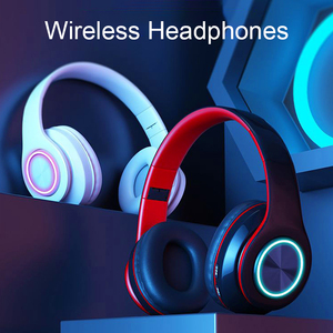 Mới Được Xây Dựng Trong MIC Microphone RGB Led Light Có Thể Gập Lại PS4 <span class=keywords><strong>Gaming</strong></span> Over Ear Tai Nghe Không Dây Tai Nghe Cho Du Lịch, Gia Đình, Văn Phòng - Product Image 6