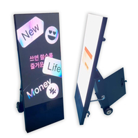 43 pouces LED batterie rechargeable mobile 4k signalisation numérique et affiche un écran publicitaire extérieur étanche