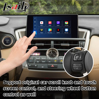 8 + 128GB Android 13 Carplay kotak antarmuka video untuk Lexus NX300 NX200t NX300h 2015-dengan navigasi GPS Android otomatis oleh Lsailt