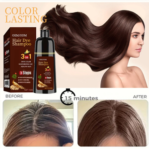 D. Màu lâu dài nhanh đen tóc dầu gội đầu, thảo dược tự nhiên chiết xuất màu tóc nhuộm, tinh khiết Argan dầu Thuốc nhuộm tóc Kem - Product Image 6