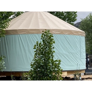 Bon feutre isolation yourtes tente Camping en plein air yourte étanche hiver mongol Ger résistance aux UV 13ft yourtes tente - Product Image 3