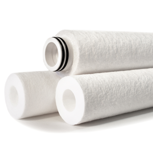 Elemento de filtro soplado por fusión de PP en relieve Elemento de filtro soplado por fusión de PP grande de 20 pulgadas para tratamiento de agua potable - Product Image 2