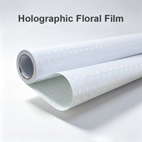 Film de plastification à froid holographique transparent effet verre brisé, auto-adhésif, pour superposition de photos, affiches, artisanat et graphiques d'intérieur