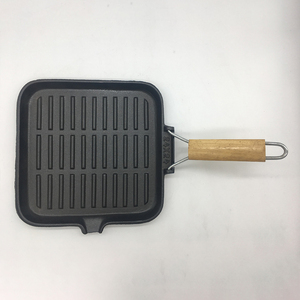 Multipurpose Steak <strong>Frying</strong> <strong>Pan</strong> Folding Handles Cast Iron <strong>Grill</strong> Deep Square Griddle <strong>Pan</strong> Non Stick Ultralight Cooking <strong>Pans</strong> - Product Image 6