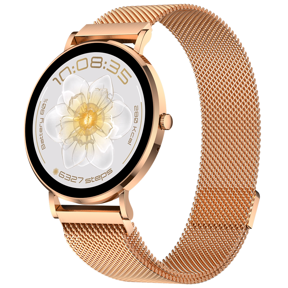 Or rose + bracelet magnétique Milan