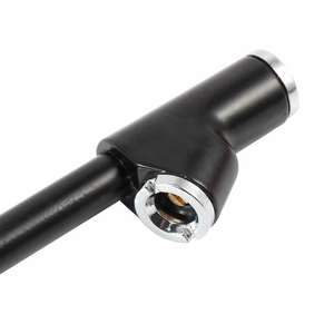 Schwarzer Hochleistungs-Reifendruckmesser mit Schlüsselring für LKW und PKW - Product Image 2