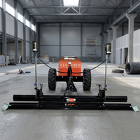 Machine de pavage inversé pour tunnels civils lourds |   Niveleuse laser radiocommandée intelligente et extracteur de vide d'air