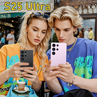 Version Globale S25 Ultra Smartphone Écran OLED HD 7,3 Pouces 144Hz Deca Core 16Go+1To Déverrouillage Facial Double SIM 5G Android 16 108MP