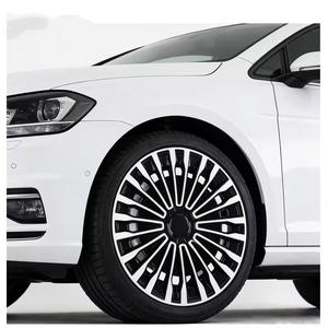 Lot de <span class=keywords><strong>4</strong></span> <span class=keywords><strong>enjoliveurs</strong></span> de roue universels décoratifs en PP de 12/<span class=keywords><strong>13</strong></span>/14/15/16 <span class=keywords><strong>pouces</strong></span> avec installation par clipser - Product Image 2