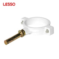 Système de plomberie LESSO, solutions de tuyauterie, raccords UPVC, collier de serrage de type selle, raccord de tuyau PVC, collier de serrage de type selle